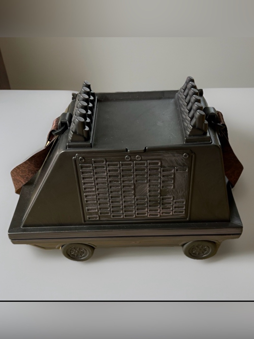 Disney Parks Star Wars MSE-6 Mouse Droid Popcorn Bucket Galaxy's Edge W/ Strap